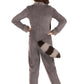Girl'S Raccoon Costume With Headband - Kid'S Raccoon Jumpsuit - Child Woodland Critter Animal Halloween Costume L