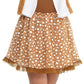 Multicolor Oh Deer Costume Set - Medium (8-10), 1 Pack - Adorable Cotton Outfit, Unique & Comfy - Perfect For Halloween & Dress