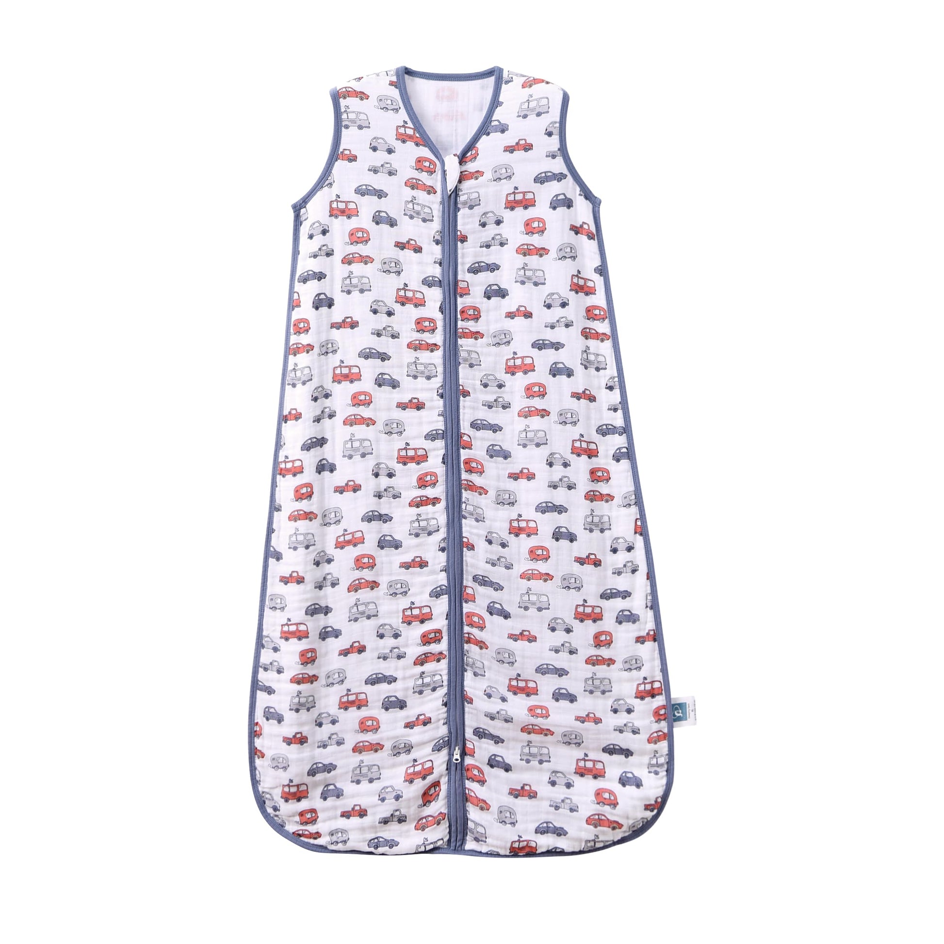 TADO MUSLIN Baby Sleep Sack 2-4 T Baby Wearable Blanket 100% Organic Cotton 0.5 TOG Toddler Sleep Sacks 2- Way Zipper Soft Car 4