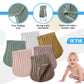 Frienda 6 Pack Muslin Burp Cloths Cotton Large 20x 9 Extra Absorbent and Soft Baby Burping Cloth for Baby Boy Girl Unisex(No