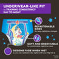 Pull-Ups Boys' Night Time Potty Training Pants, Size 3T-4T Overnight Training Underwear (32-40 Lbs), 72 Ct
