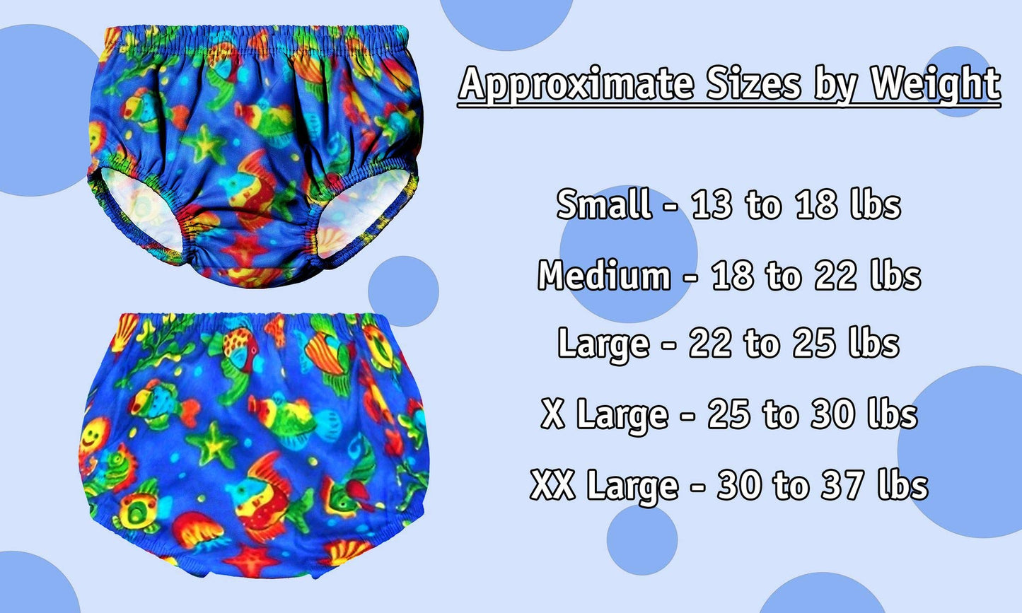 Water Gear Reusable Baby Swim Diaper - Soft And Designed To Keep Your Baby Comfortable - Eco-Friendly - Great To Wear When Learn
