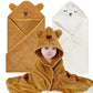 KLHYIT Baby Bath Towel with Hooded 2Pack Absorbent Soft Hooded Towel for Newborns Unisex 31.5x31.5 in Bath Towel Set Gift for Ba