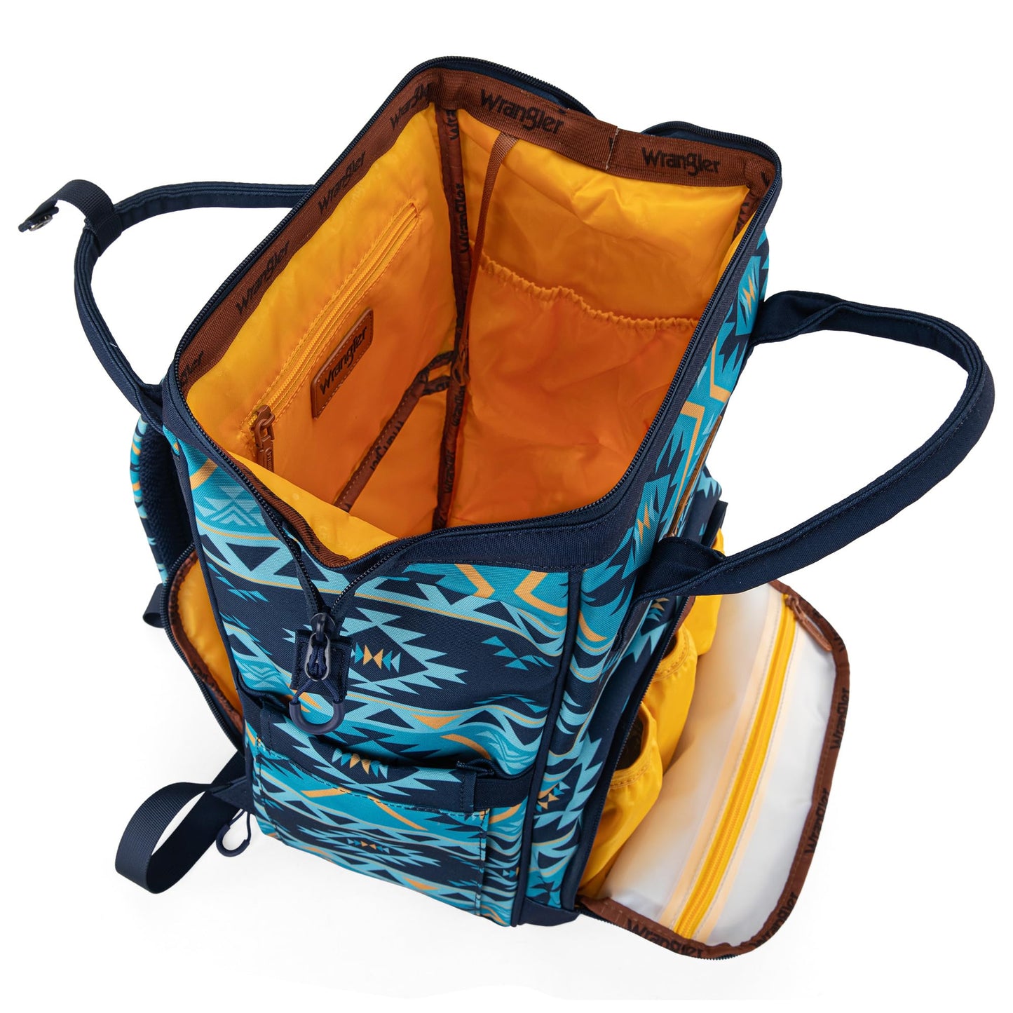 Montana West Wrangler Callie Diaper Bag Backpack With Stroller Straps Multifunction Baby Travel Bag Wg2204-9110Ny