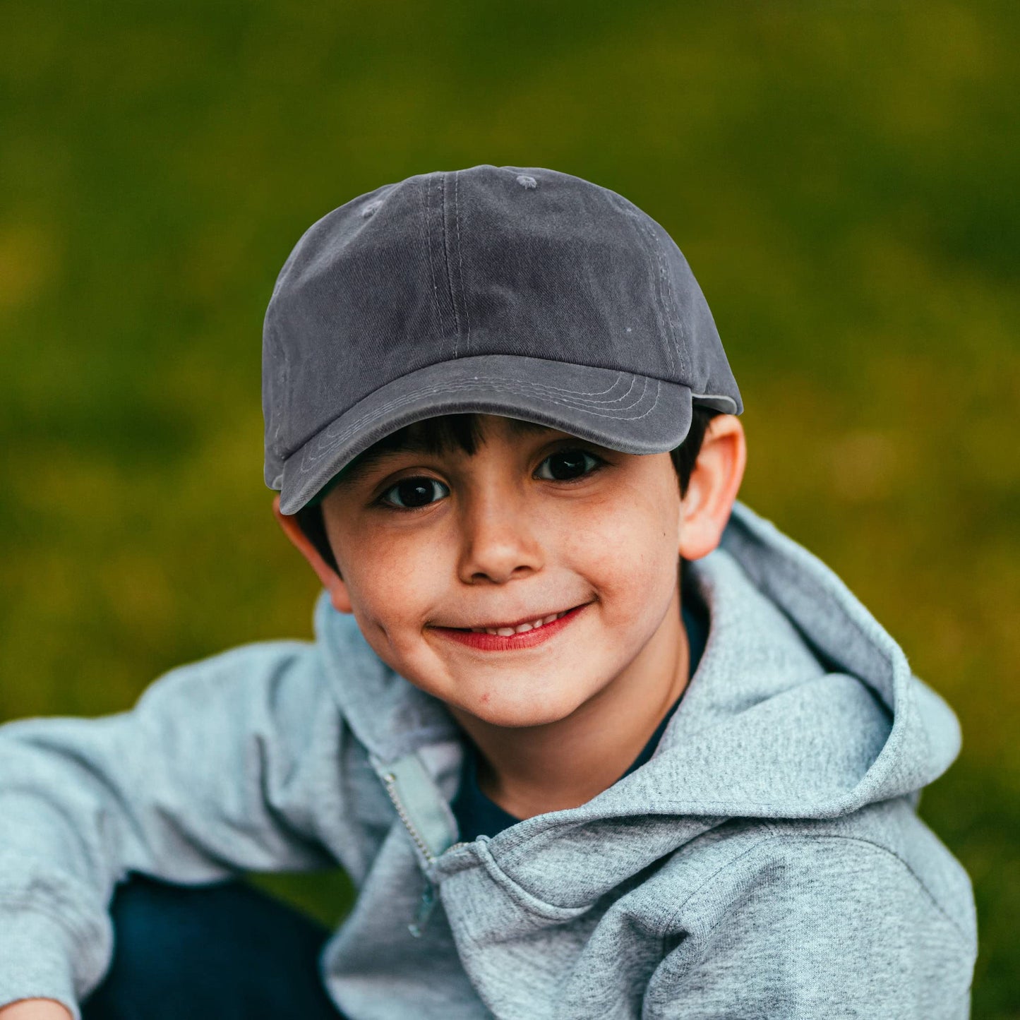 Utowo Kids Baseball Hat For Boys Distressed-Washed Cotton Baseball Cap For Toddlers