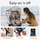 Baby Uma Universal Stroller Rain Cover - 100% Waterproof Peva Stroller Cover For Rain, Snow & Wind Protection, Stroller Accessor