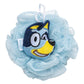 Jay Franco Bluey 3 Piece Spa & Bath Set - Includes Towel Wrap, Loofah & Spa Headband - Kids Bath & Shower Accessories