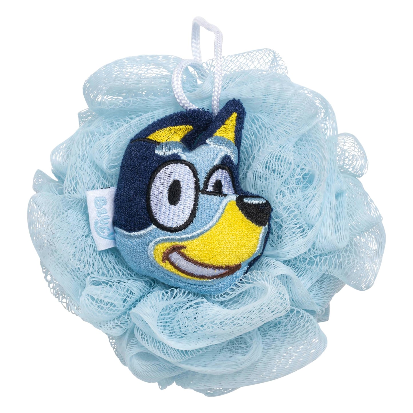 Jay Franco Bluey 3 Piece Spa & Bath Set - Includes Towel Wrap, Loofah & Spa Headband - Kids Bath & Shower Accessories