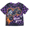 Monster Jam Mohawk Warrior Big Boys Graphic T-Shirt Purple 10-12