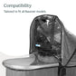 Uppababy Bassinet Rain Shield, Clear