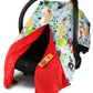 Dear Baby Gear Carseat Canopy with Snap Opening for Girls & Boys - Infant Car Chair Canopies - Nursing Covers -37x29 (Farm Life 