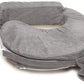 My Brest Friend Nursing Pillow - Deluxe - Enhanced Comfort W/ Slipcover - Ergonomic Breastfeeding Pillow For Ultimate Support Fo