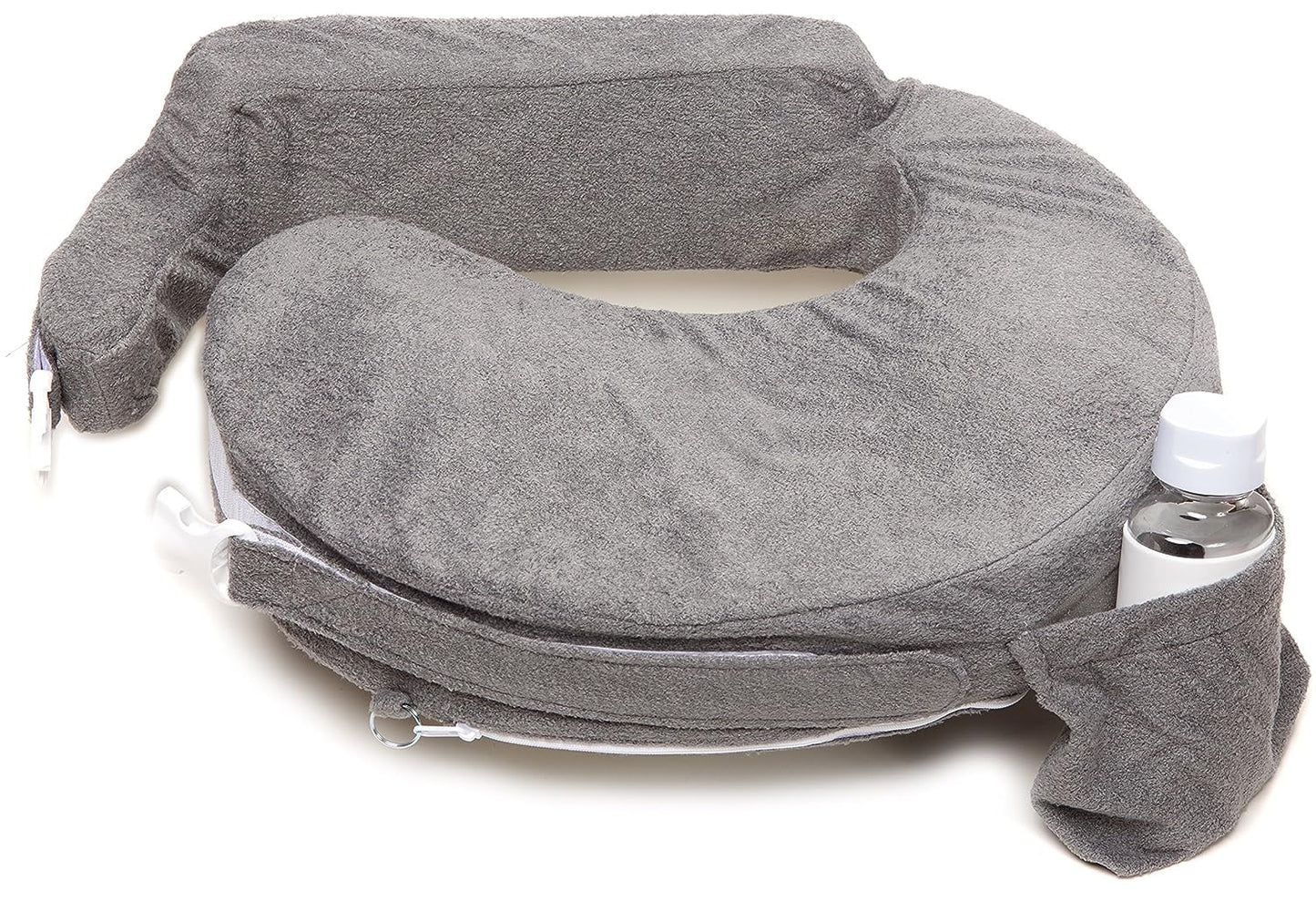 My Brest Friend Nursing Pillow - Deluxe - Enhanced Comfort W/ Slipcover - Ergonomic Breastfeeding Pillow For Ultimate Support Fo