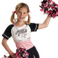 California Costumes All Star Cheerleader Child Costume, Large, Black/Pink