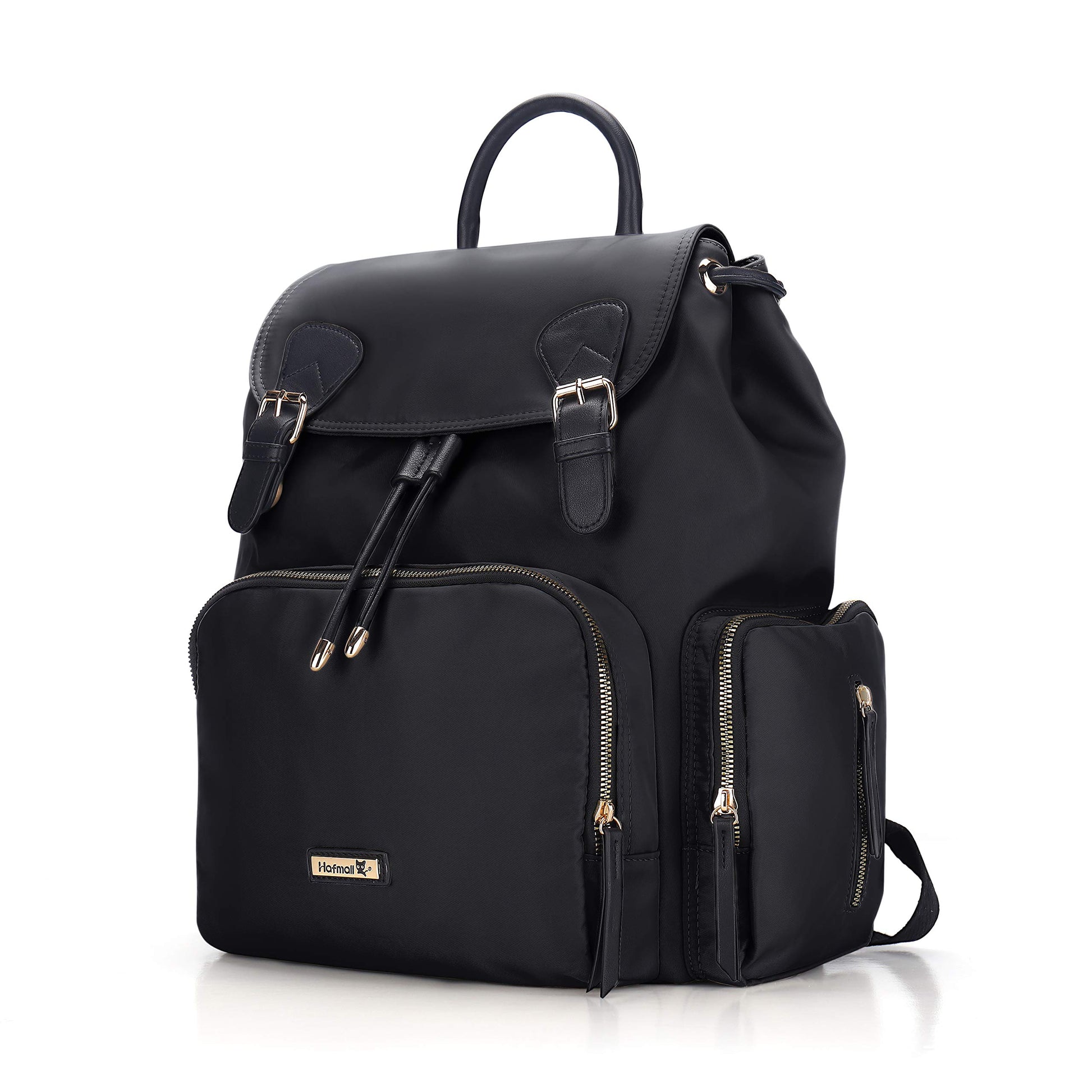 Hafmall Diaper Backpack Diaper Bag With Stroller Hooks, Paaleras Para Bebe, Diaper Backpack For Mom