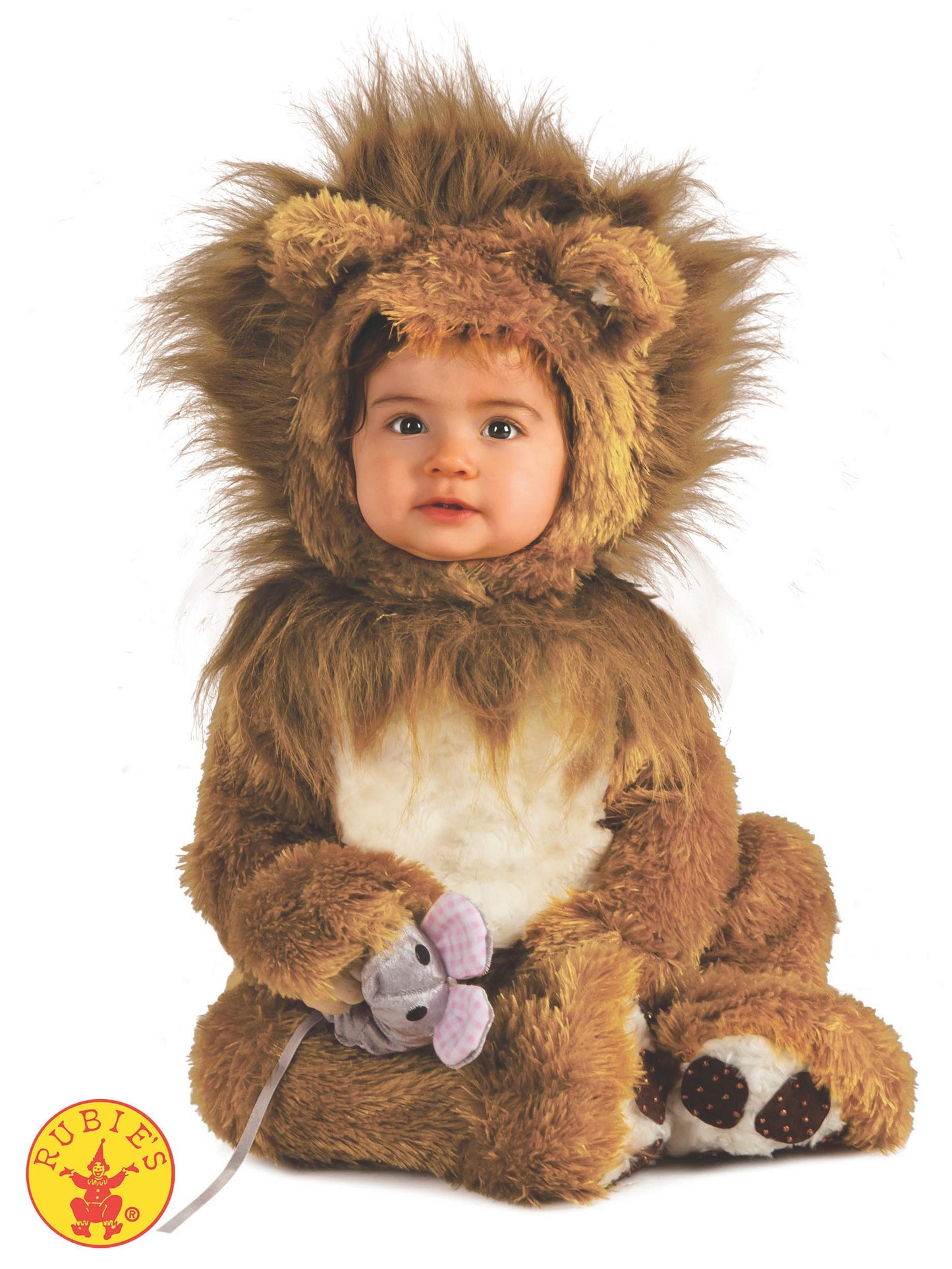 Rubie'S Infant Noah'S Ark Lion Cub Romper, Brown/Beige, 12-18 Months