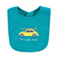 Hudson Baby Unisex Baby Cotton Bibs, Surfer Dude, One Size
