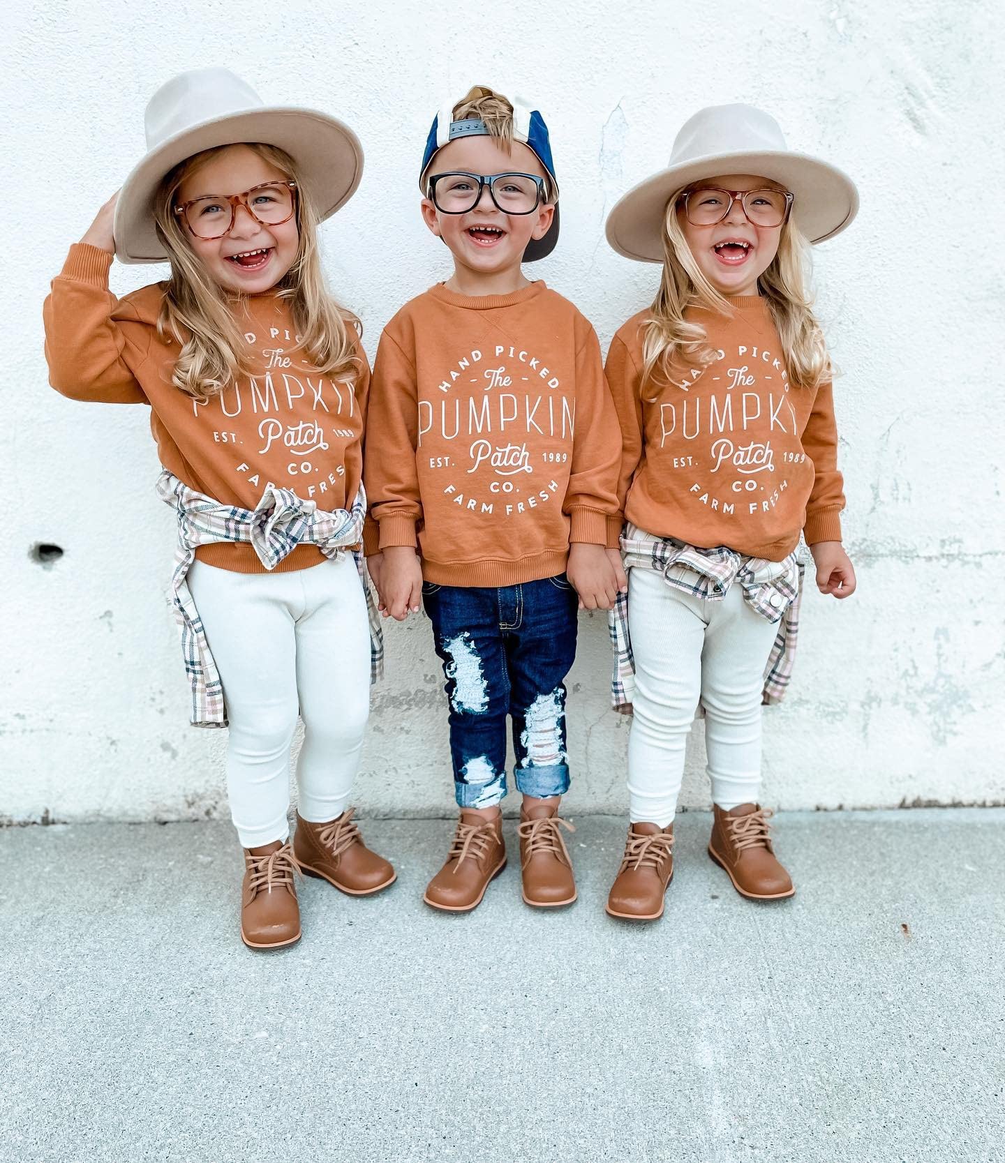 Mozikqin Toddler Baby Halloween Outfit Girl Boy Crewneck Sweatshirt Long Sleeve Letter Pullover Sweater Cute Fall Clothes (Pumpk