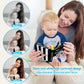 Dr.Rapeti Soft Cloth Books Baby Books Bath Books 6-Pack for Baby Infant Toddler Kids High Contrast Black and White Crinkle Washa