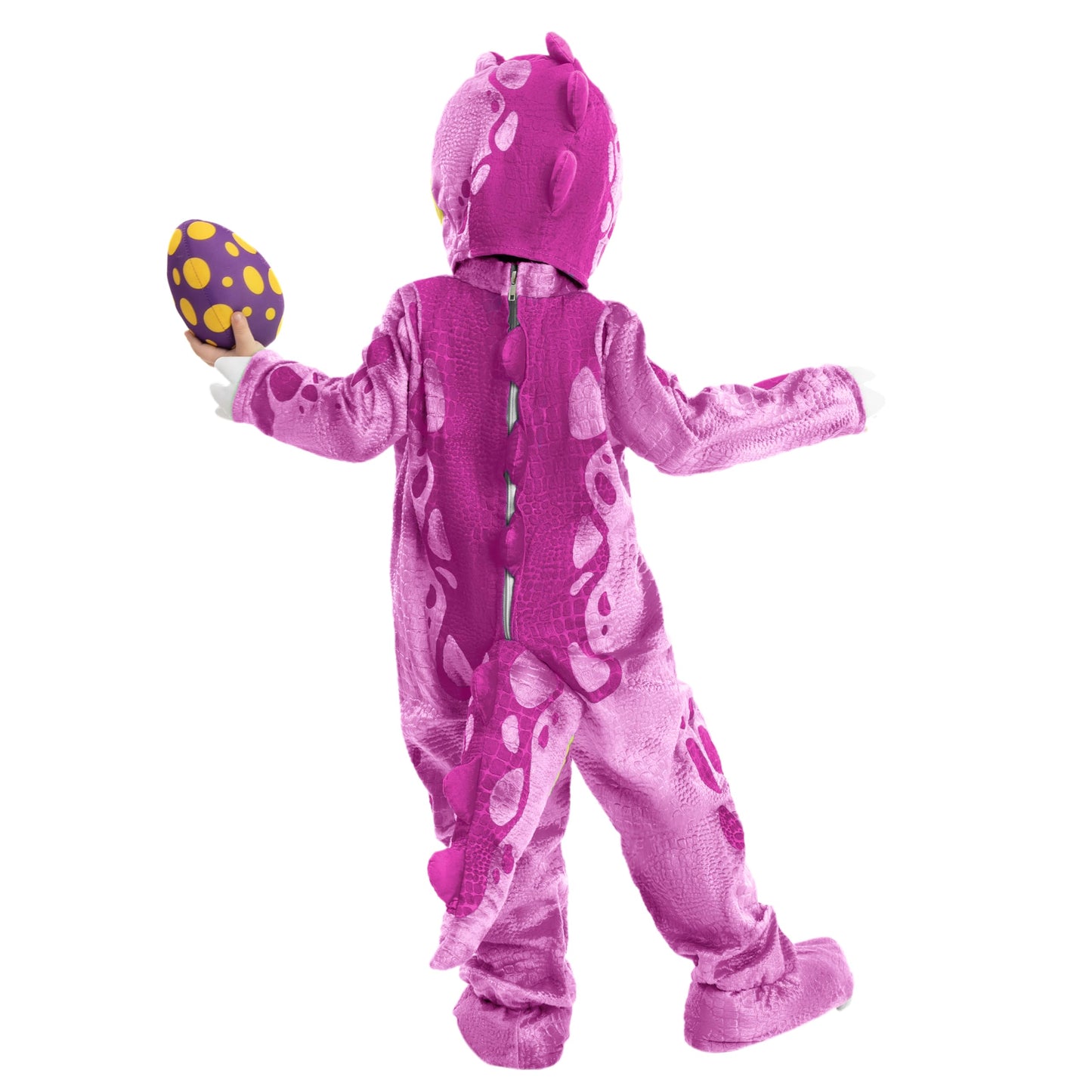 Spooktacular Creations Purple T-Rex Costume, Dinosaur Jumpsuit Jumpsuit For Toddler And Child Halloween Dress Up Party-Toddler (