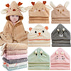 Befacl 6Pack Hooded Baby Towels, Premium Ultra Soft Absorbent Coral Fleece Baby Bath Towel For Newborns, Toddlers, And Kids, 32X