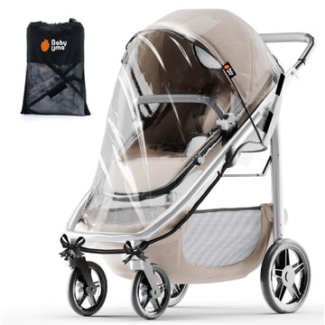 Baby Uma Universal Stroller Rain Cover - 100% Waterproof Peva Stroller Cover For Rain, Snow & Wind Protection, Stroller Accessor