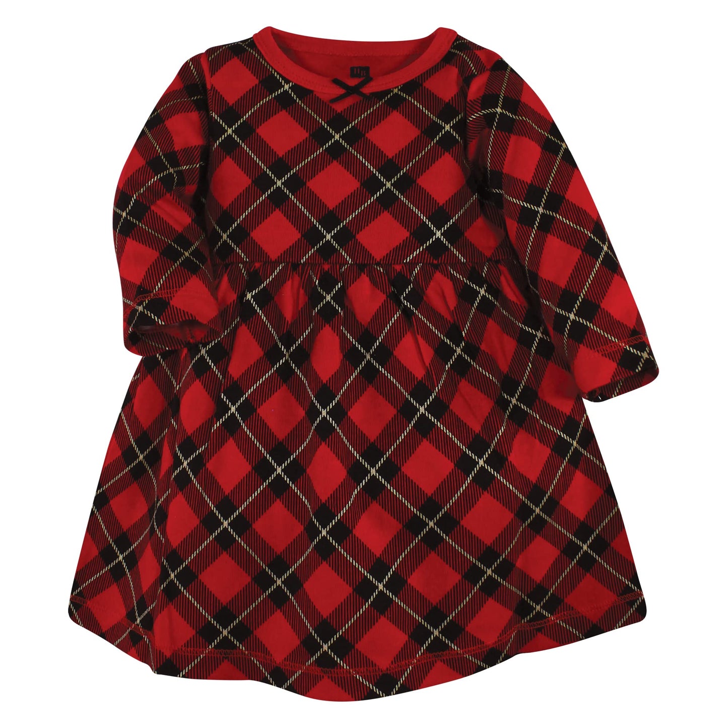 Hudson Baby Girls' Cotton Dresses, Fancy Rudolph, 18-24 Months