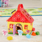 Melissa & Doug Blues Clues & You! Wooden Take-Along House Shape Sorter Activity Play Set (8 Pieces)