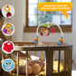 Baby Stroller Arch Toy with Relaxing Music & Lights - Adjustable Activity Arch & Play Accessories - Baby Bouncer Toy Bar, Carsea