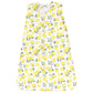 Hudson Baby Unisex Baby Cotton Sleeveless Wearable Sleeping Bag, Sack, Blanket, Lemon, 0-6 Months