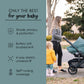 Milk Snob Original 5-In-1 Luxe Cover In Jade - Added Privacy For Breastfeeding, Baby Car Seat, Carrier, Stroller, High Chair, Sh
