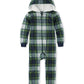 The Children'S Place Baby Kids One Piece Family Matching, Holiday Pajama Sets, Fleece, Moose Plaid, Large