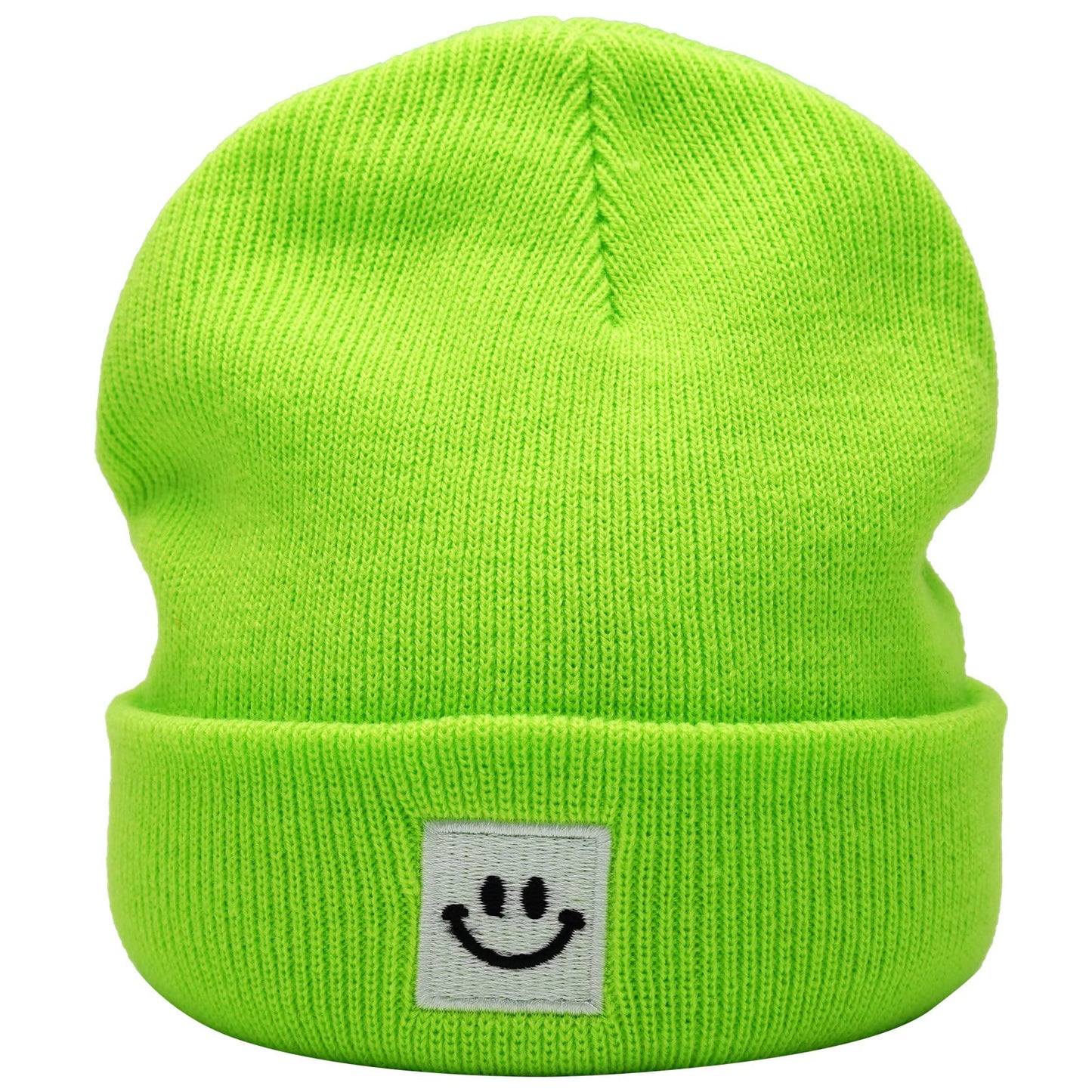 55Cube Baby Beanie 6-12 Months 12-18 Months 24-36 Months Lime Green