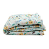 SIDLY PIDLY New Born Baby AC Blanket Quilt, Cartoon Print, Lightweight (SPSpaceALASKABlue018m)