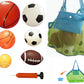 CZLCD 6Pces Soft Sports Balls Set for Kids Various Size of Soccer Ball, Basketball, Football,Tennis Ball,Volleyball with Large F