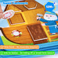 Esjay Busy Board Bible Busy Book for Toddlers, Montessori Toys 1 2 3 Year Old Toddler Baby, Noahs Ark Toy Baptism Birthday Gift