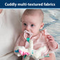 Dr. Brown'S Baby Lovey Pacifier And Teether Holder, Unicorn With Pink Happypaci, 100% Silicone, 0-6M (Packaging May Vary)