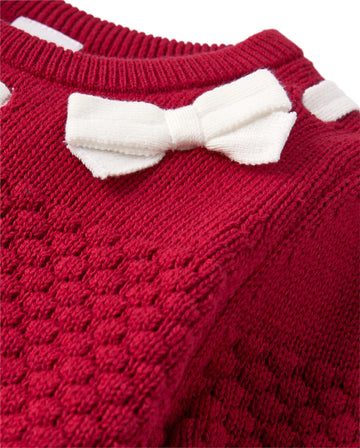 Gymboree,And Toddler Long Sleeve Sweaters,Holiday Red,4T