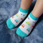 Rative Ankle Anti Slip Non Skid Cotton Socks With Grips Grippers For 6-12 Month Babies Baby Infant Boy Boys Girl Girls (6-12 Mon