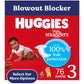 Huggies Size 3 Diapers, Little Snugglers Baby Diapers, Size 3 (16-28 Lbs), 76 Count, Packaging May Vary