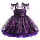 Imekis Spider Costume For Girls: Toddler Halloween Costume Spider Outfit Ghost Costumes Vampire Costume Kids Witch Costume Tulle