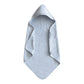 Mushie Baby Hooded Towel | Organic Cotton (Baby Blue)