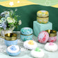 8 Pieces Powder Puff Case For Face Body Soft Dusting Cosmetic Powder For Baby And Women Travel Home