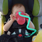 Brilli Baby Cup Catcher Patented Safety Tether Strap, Attach Sippy Cups, Bottles, Pacifiers & More to Stroller, High Chair, Car