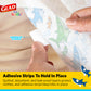 Glad For Kids Shark Disposable Paper Bibs With Crumb Catcher For Feeding - Absorbent And Leakproof Eating And Travel Essentials