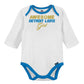 Nfl Baby Girls' 3Pc Bodysuit, Footed Pant, & Cap Set, Detroit Lions, 6-9 Months