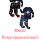 Family Feeling 4 Piece Baby Boys Space Pajamas Long Sleeve 100% Cotton Toddler Kid Pjs 18-24 Months