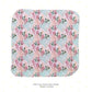 Spasilk Washcloth Wipes Set For Newborn Boys And Girls, Soft Terry Washcloth Set, Pack Of 10, Pink Coral