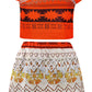 Cotrio Baby Moana Dress 2T For Birthday Girl Princess Costume 2 Piece Skirt Set Kids Halloween Party Dresses Role Play Outfits C