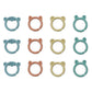 Ingenuity Sheppys Squad Toy Links for Newborn and Up, 12 Links, Plant-Based and BPA-Free Materials, Multi-Texture